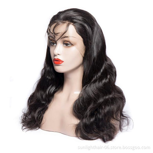 Sunlight Remy Human Hair 13X4 lace frontal straight hair body wave hair closure 4x4 lace frontal